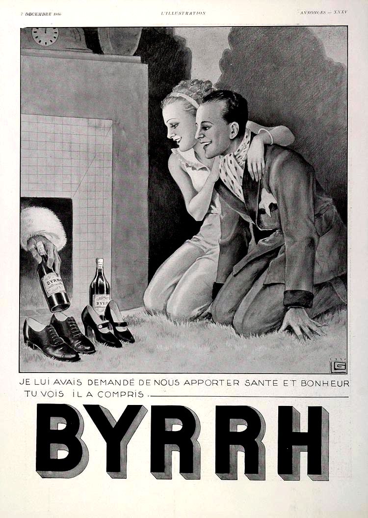 Byrrh Advertisment by Georges Leonnec, 1935